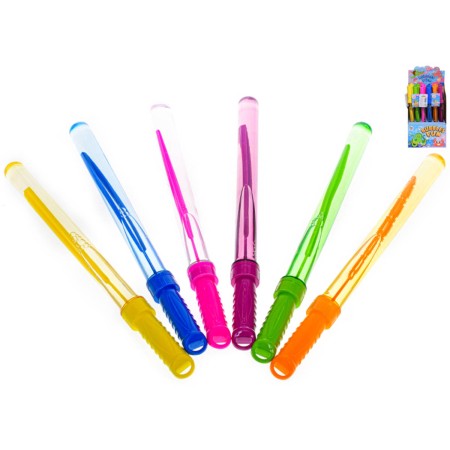 Bublifuk hůlka 125ml dětský bublifukovač trubice 6 barev