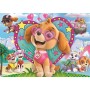 TREFL PUZZLE Třpytivé Tlapková Patrola V záři Skye 100 dílků skládačka