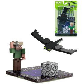 Stavebnice Magnet World 3D magnetická skádačka Lovec a drak