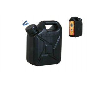 Kanystr Tatra 0,9l černý se šroubovacím víčkem plast 13x16cm