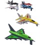 Letadlo bojové 10cm kovový stíhací letoun 6 druhů