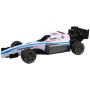RC Auto závodní formule na vysílačku 27MHz kouřící na baterie Světlo 2 barvy