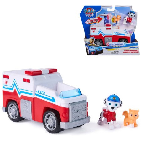 SPIN MASTER Tlapková patrola tématické vozidlo Search & Rescue Marshall