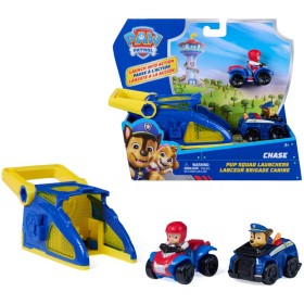 SPIN MASTER Tlapková patrola set vystřelovací zařízení + 2 autíčka Chase