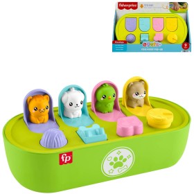 FISHER PRICE Baby Pop-Up vyskakující zvířátka pro miminko plast