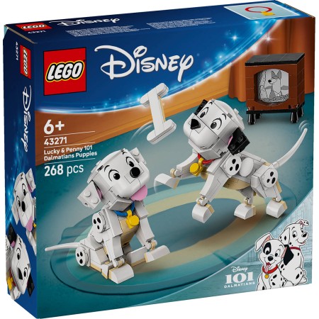 LEGO DISNEY Štístko a Penny 101 Dalmatinů 43271 STAVEBNICE