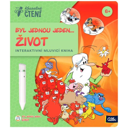 ALBI Kouzelné čtení Kniha interaktivní Byl jednou jeden život