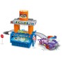 Automyčka herní set dráha s autíčkem a doplňky měnící barvu ve vodě