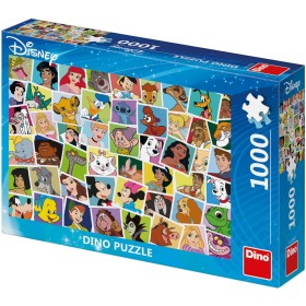 DINO Puzzle Disney fotky 66x47cm foto skládačka 1000 dílků