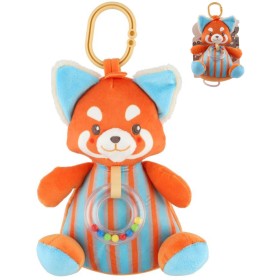 PLYŠ Liška zvířátko na natažení usínáček s melodií pro miminko