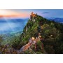 TREFL PUZZLE PREMIUM Photo Odyssey La Cesta San Marino 68x48cm 1000 dílků