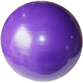 MERCO Míč FitGym overball 55cm fialový fitness gymball rehabilitační