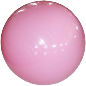 MERCO Míč FitGym overball 65cm růžový fitness gymball rehabilitační