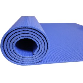 MERCO Podložka Yoga Mat 173x61cm fitness protiskluzová 5mm modrá