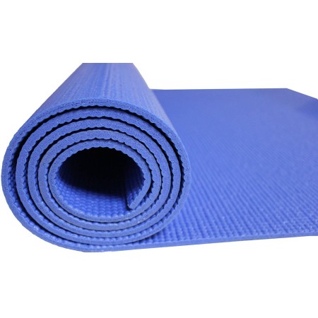 MERCO Podložka Yoga Mat 173x61cm fitness protiskluzová 5mm modrá