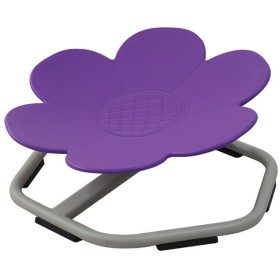 MERCO Židle dětská balanční otočná květina 54x27x54cm fialová
