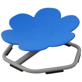 MERCO Židle dětská balanční otočná květina 54x27x54cm modrá