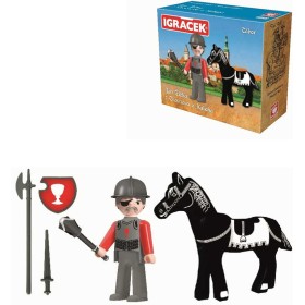 EFKO IGRÁČEK Jan Žižka z Trocnova a Kalicha set s koněm a doplňky