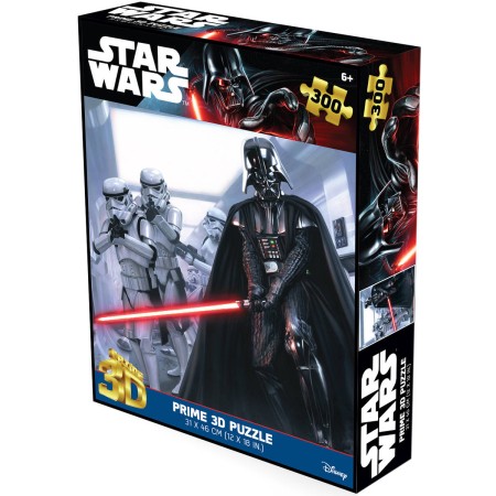 PUZZLE Prime 3D Star Wars Classic 31x46cm 300 dílků holografické