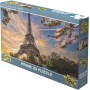 PUZZLE Prime 3D Eiffelova věž Paříž 61x46cm 500 dílků holografické