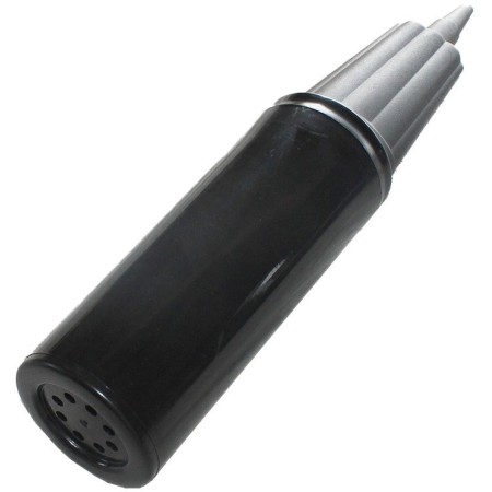 MERCO Pumpa ruční dvojčinná hustilka na gymnastické míče černá