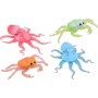 Zvířátko vodní mořské natahovací 2 druhy 2 barvy plast/silikon