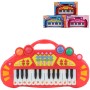 Piánko dětský keyboard klávesy na baterie 3 barvy Zvuk