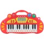 Piánko dětský keyboard klávesy na baterie 3 barvy Zvuk