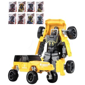 Transrobot kovový skládací off-road auto / robot s přeměnou 2v1 8 barev