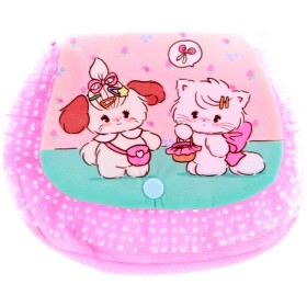 Kabelka přes rameno zvířátka 19x15cm na druk a zip PLYŠ