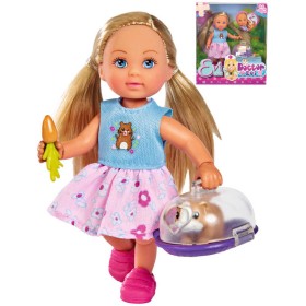 SIMBA Panenka Evička veterinářka set s morčetem a doplňky