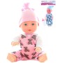 Panenka miminko 25cm batole v pyžámku set s lahvičkou 2 druhy
