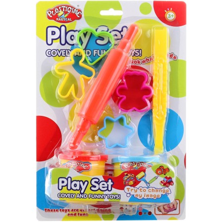 Modelovací kreativní sada modelína s vykrajovátky a nástroji