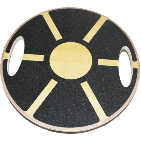 MERCO Balanční deska Woody dřevěná rehabilitační s úchyty