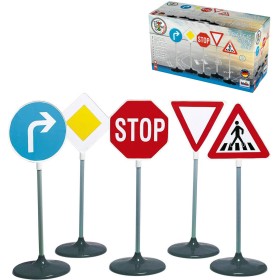 KLEIN Dopravní značky velké stojanové 73cm set 5ks plast