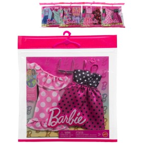 MATTEL BRB Oblečky pro panenku Barbie 2ks s doplňky 4 druhy