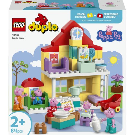 LEGO DUPLO Peppa Pig Rodinný dům 10467 STAVEBNICE