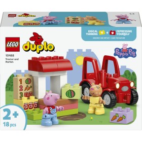 LEGO DUPLO Peppa Pig Traktor a tržnice 10468 STAVEBNICE