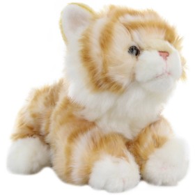 PLYŠ Kočka mourek 30cm na baterie Eco-Friendly Zvuk *PLYŠOVÉ HRAČKY*