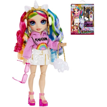 RAINBOW HIGH Creative Crystals fashion panenka Amaya Raine s doplňky