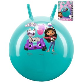 JOHN Míč skákací Gabby‘s Dollhouse 50cm dětské hopsadlo s držadly
