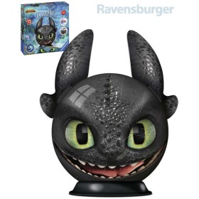 RAVENSBURGER Puzzle 3D puzzleball Jak vycvičit draka 3 Bezzubka 72 dílků
