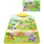 Koberec hudební podložka interaktivní se zvířátky na baterie Zvuk