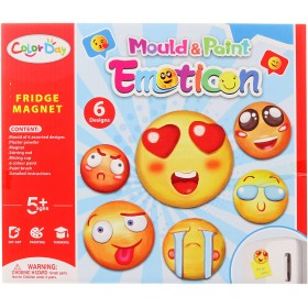 Výroba magnetů smajlíci kreativní set vyrob si sádrové magnetky