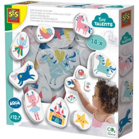 SES CREATIVE Baby vodolepky pěnové pohádkové postavy set 14ks v krabici