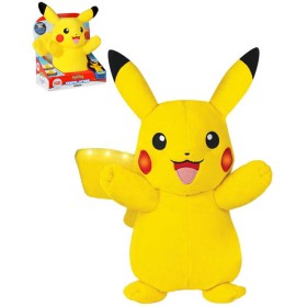 PLYŠ Pikachu interaktivní III Pokémon s funkcemi na baterie Světlo Zvuk