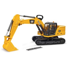 BRUDER 02483 Model bagr pásový Caterpillar žlutý stavební stroj