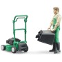 BRUDER 62103 Herní set figurka zahradník + sekačka na trávu se 2 nástroji