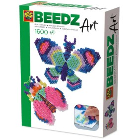 SES CREATIVE Beedz zažehlovací 3D korálky Art motýl a brouk 1600ks