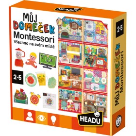 HEADU Hra Montessori Můj domeček CZ *SPOLEČENSKÉ HRY*